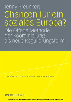 Preunkert |  Chancen für ein soziales Europa? | eBook | Sack Fachmedien