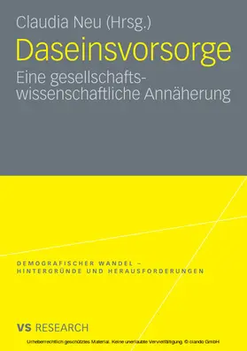 Neu |  Daseinsvorsorge | eBook | Sack Fachmedien