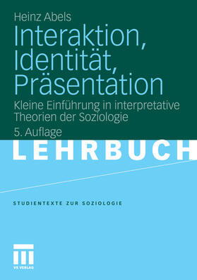 Abels |  Interaktion, Identität, Präsentation | eBook | Sack Fachmedien