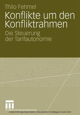 Fehmel |  Konflikte um den Konfliktrahmen | eBook | Sack Fachmedien