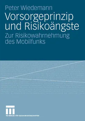 Wiedemann | Vorsorgeprinzip und Risikoängste | E-Book | sack.de