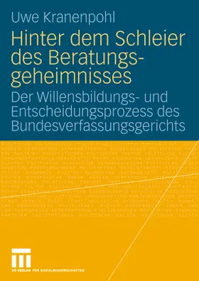 Kranenpohl |  Hinter dem Schleier des Beratungsgeheimnisses | eBook | Sack Fachmedien