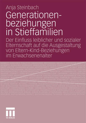 Steinbach |  Generationenbeziehungen in Stieffamilien | eBook | Sack Fachmedien