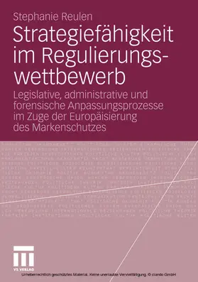 Reulen |  Strategiefähigkeit im Regulierungswettbewerb | eBook | Sack Fachmedien