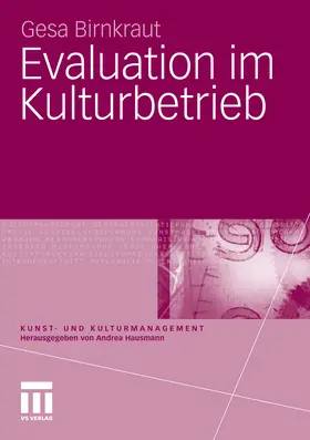 Birnkraut | Evaluation im Kulturbetrieb | E-Book | sack.de