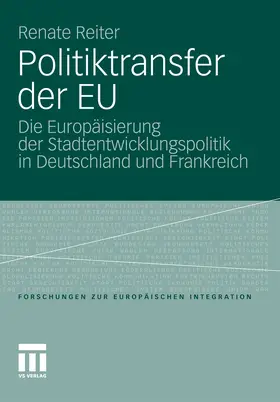 Reiter |  Politiktransfer der EU | eBook | Sack Fachmedien