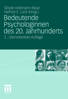 Volkmann-Raue / Lück |  Bedeutende Psychologinnen des 20. Jahrhunderts | eBook | Sack Fachmedien