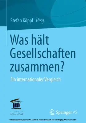 Köppl |  Was hält Gesellschaften zusammen? | eBook | Sack Fachmedien