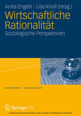 Engels / Knoll |  Wirtschaftliche Rationalität | eBook | Sack Fachmedien
