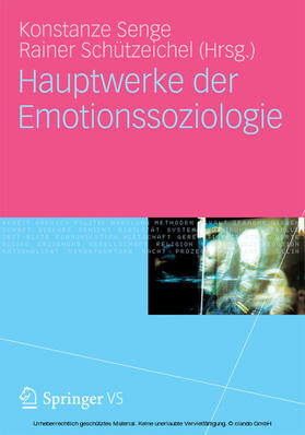 Senge / Schützeichel |  Hauptwerke der Emotionssoziologie | eBook | Sack Fachmedien