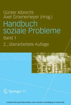 Albrecht / Groenemeyer | Handbuch soziale Probleme | E-Book | sack.de