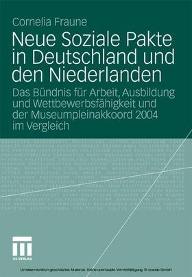 Fraune |  Neue Soziale Pakte in Deutschland und den Niederlanden | eBook | Sack Fachmedien