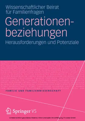 Gerlach |  Generationenbeziehungen | eBook | Sack Fachmedien