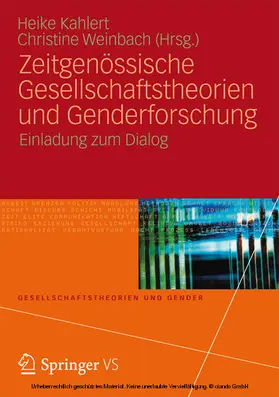 Kahlert / Weinbach |  Zeitgenössische Gesellschaftstheorien und Genderforschung | eBook | Sack Fachmedien