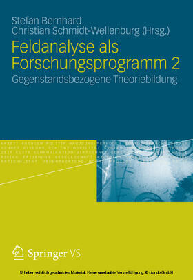 Bernhard / Schmidt-Wellenburg |  Feldanalyse als Forschungsprogramm 2 | eBook | Sack Fachmedien