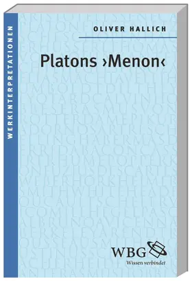 Hallich |  Platons "Menon" | Buch |  Sack Fachmedien