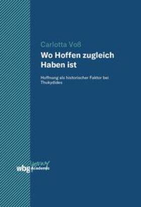 Voß |  Wo Hoffen zugleich Haben ist | eBook | Sack Fachmedien