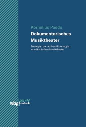 Paede |  Dokumentarisches Musiktheater | Buch |  Sack Fachmedien