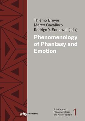 Breyer / Cavallaro / Sandoval |  Phenomenology of Phantasy and Emotions | Buch |  Sack Fachmedien