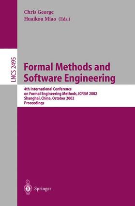 Miao / George |  Formal Methods and Software Engineering | Buch |  Sack Fachmedien