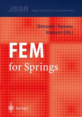 Shimoseki / Hamano / Imaizumi |  FEM for Springs | Buch |  Sack Fachmedien