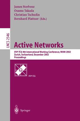 Sterbenz / Plattner / Takada |  Active Networks | Buch |  Sack Fachmedien