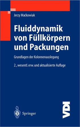 Mackowiak |  Fluiddynamik von Füllkörpern und Packungen | Buch |  Sack Fachmedien
