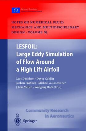 Davidson / Cokljat / Rodi |  LESFOIL: Large Eddy Simulation of Flow Around a High Lift Airfoil | Buch |  Sack Fachmedien