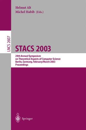 Habib / Alt |  STACS 2003 | Buch |  Sack Fachmedien