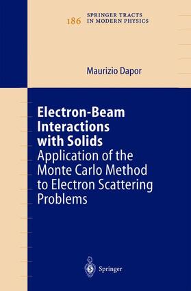 Dapor |  Electron-Beam Interactions with Solids | Buch |  Sack Fachmedien