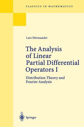 Hörmander |  The Analysis of Linear Partial Differential Operators I | Buch |  Sack Fachmedien