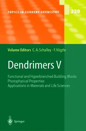 Vögtle / Schalley |  Dendrimers V | Buch |  Sack Fachmedien