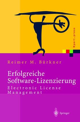 Bürkner |  Erfolgreiche Software-Lizenzierung | Buch |  Sack Fachmedien