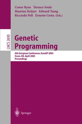 Ryan / Soule / Costa |  Genetic Programming | Buch |  Sack Fachmedien
