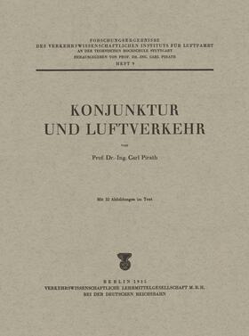 Pirath |  Konjunktur und Luftverkehr | Buch |  Sack Fachmedien