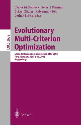 Fonseca / Fleming / Thiele |  Evolutionary Multi-Criterion Optimization | Buch |  Sack Fachmedien
