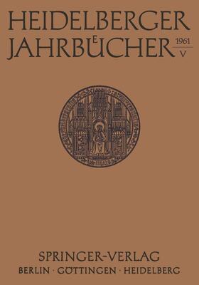 Loparo |  Heidelberger Jahrbücher | Buch |  Sack Fachmedien