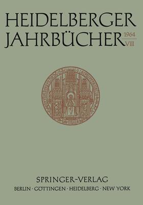 Loparo / Ernst |  Heidelberger Jahrbücher | Buch |  Sack Fachmedien
