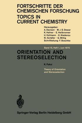 Houk / Wong / Hunter |  Orientation and Stereoselection | Buch |  Sack Fachmedien
