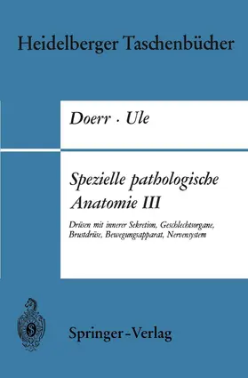 Ule / Doerr |  Spezielle pathologische Anatomie III | Buch |  Sack Fachmedien