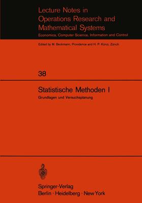 Walter |  Statistische Methoden I | Buch |  Sack Fachmedien