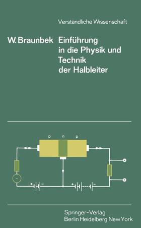Braunbek |  Einführung in die Physik und Technik der Halbleiter | Buch |  Sack Fachmedien