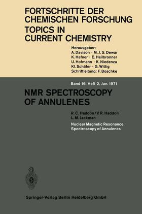 Houk / Wong / Hunter |  NMR Spectroscopy of Annulenes | Buch |  Sack Fachmedien