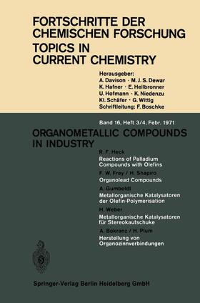Houk / Wong / Hunter |  Organometallic Compounds in Industry | Buch |  Sack Fachmedien