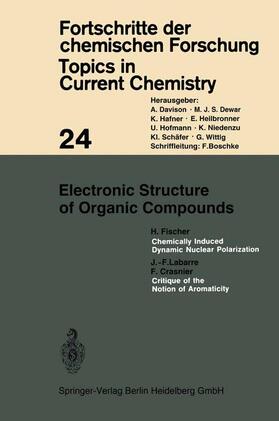 Houk / Wong / Hunter |  Electronic Structure of Organic Compounds | Buch |  Sack Fachmedien