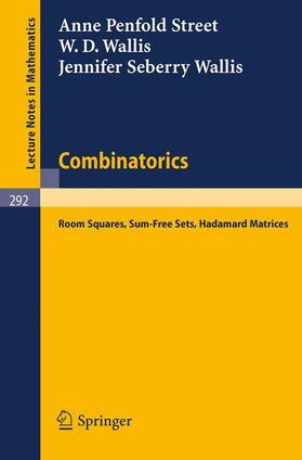 Wallis / Street |  Combinatorics | Buch |  Sack Fachmedien