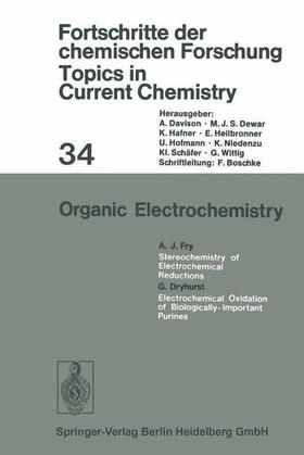 Eberson / Hafner / Schäfer |  Organic Electrochemistry | Buch |  Sack Fachmedien