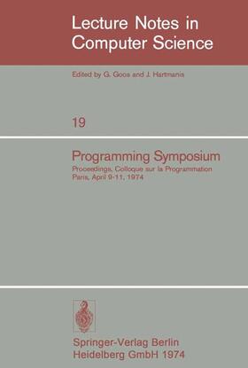 Robinet |  Programming Symposium | Buch |  Sack Fachmedien
