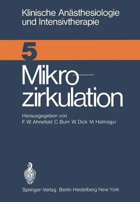 Ahnefeld / Halmagyi / Burri |  Mikrozirkulation | Buch |  Sack Fachmedien