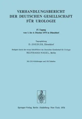  27. Tagung vom 1. bis 4. Oktober 1975 in Düsseldorf | Buch |  Sack Fachmedien